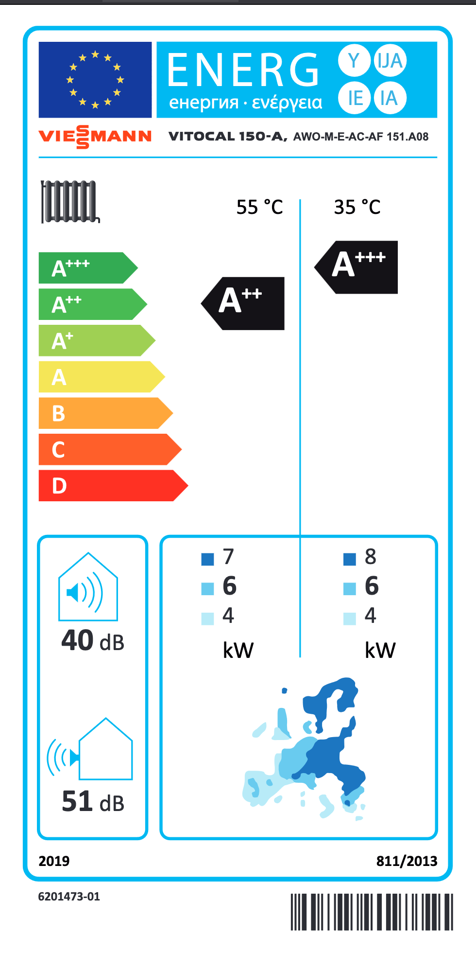 Viessmann Vitocal 150-A A08 (230V) + Vitocell Modular 250l Luft/Wasser-Wärmepumpen