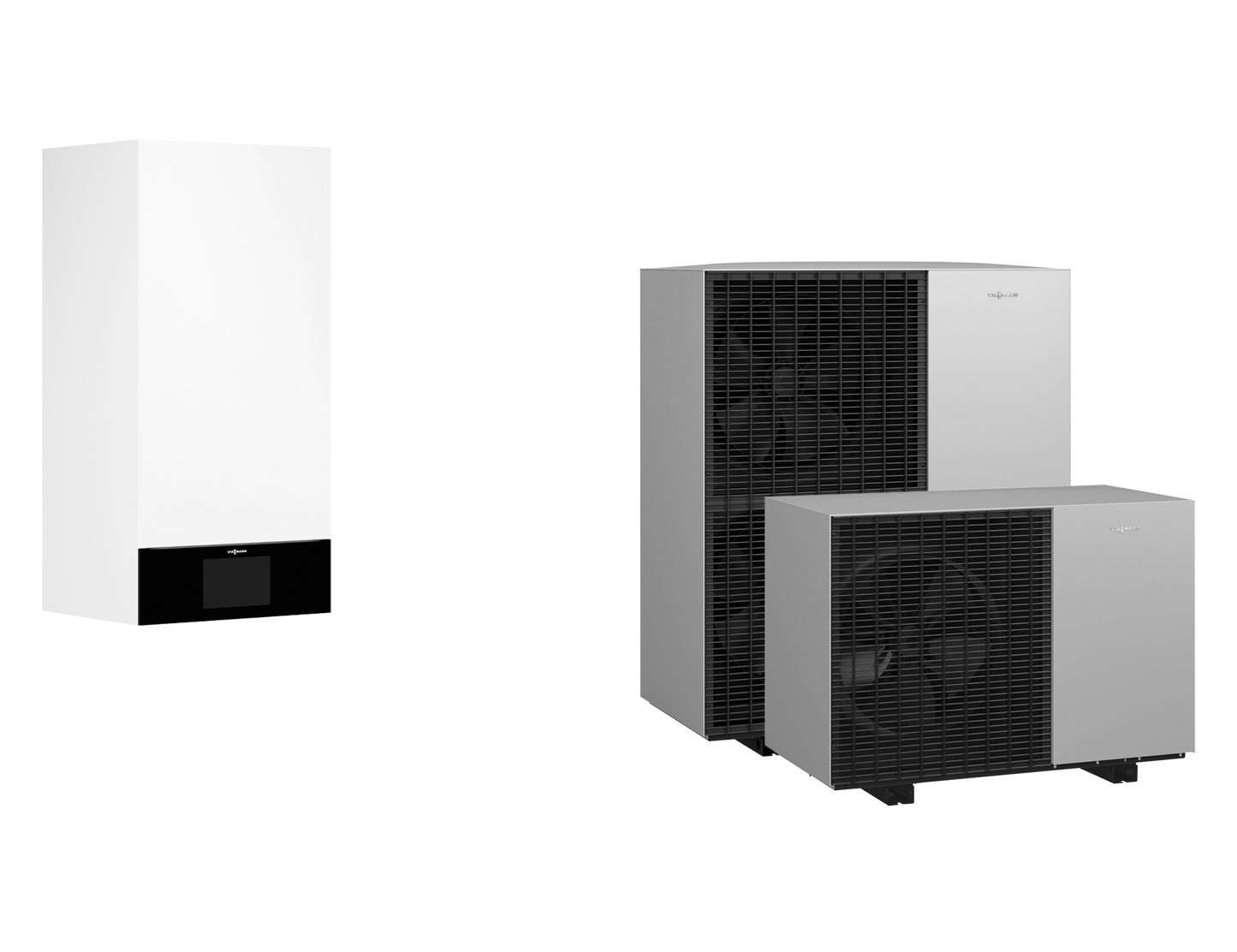 Viessmann Vitocal 150-A A08 (230V) + Vitocell Modular 250l Luft/Wasser-Wärmepumpen