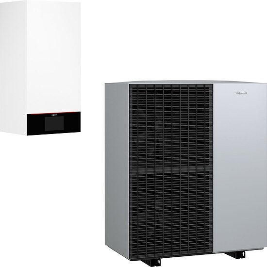 Vitocal 150-A A10 (400V) + Vitocell Modular 250l Luft/Wasser-Wärmepumpe