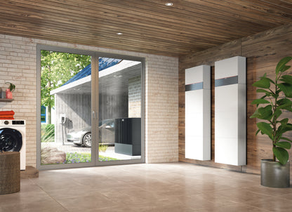 Vitocharge VX3 2er-Kaskade in moderner Wohnraum-Installation