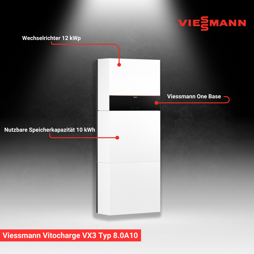 Viessmann Vitocharge VX3 Typ 8.0A10 10 kWh